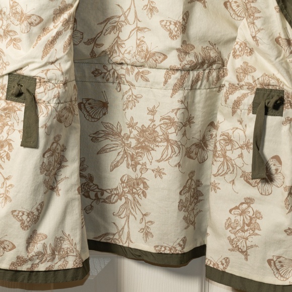 NWT: TALBOT’S Classic Military Field Jacket in Army Green: Women's Size X - Picture 5 of 12